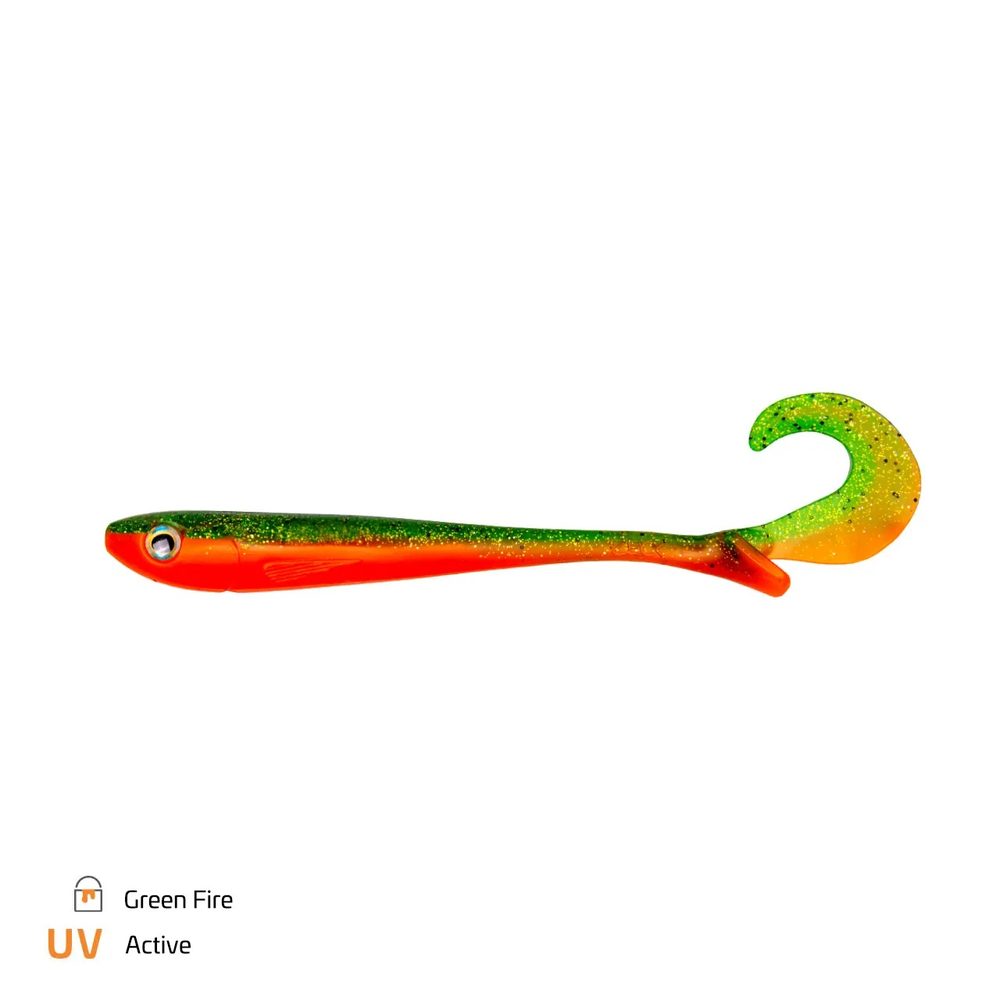E-shop Zeck Gumová nástraha Baby Butcher 120 - Green Fire,Zeck Gumová nástraha Baby Butcher 120 - Green Fire