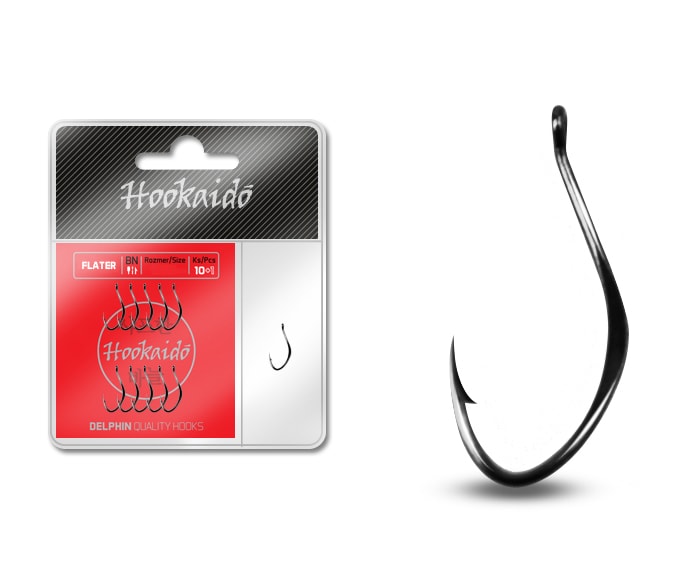 E-shop Delphin Háčky HKD Flater Ring 10+1ks - Velikost 7,Delphin Háčky HKD Flater Ring 10+1ks - Velikost 7
