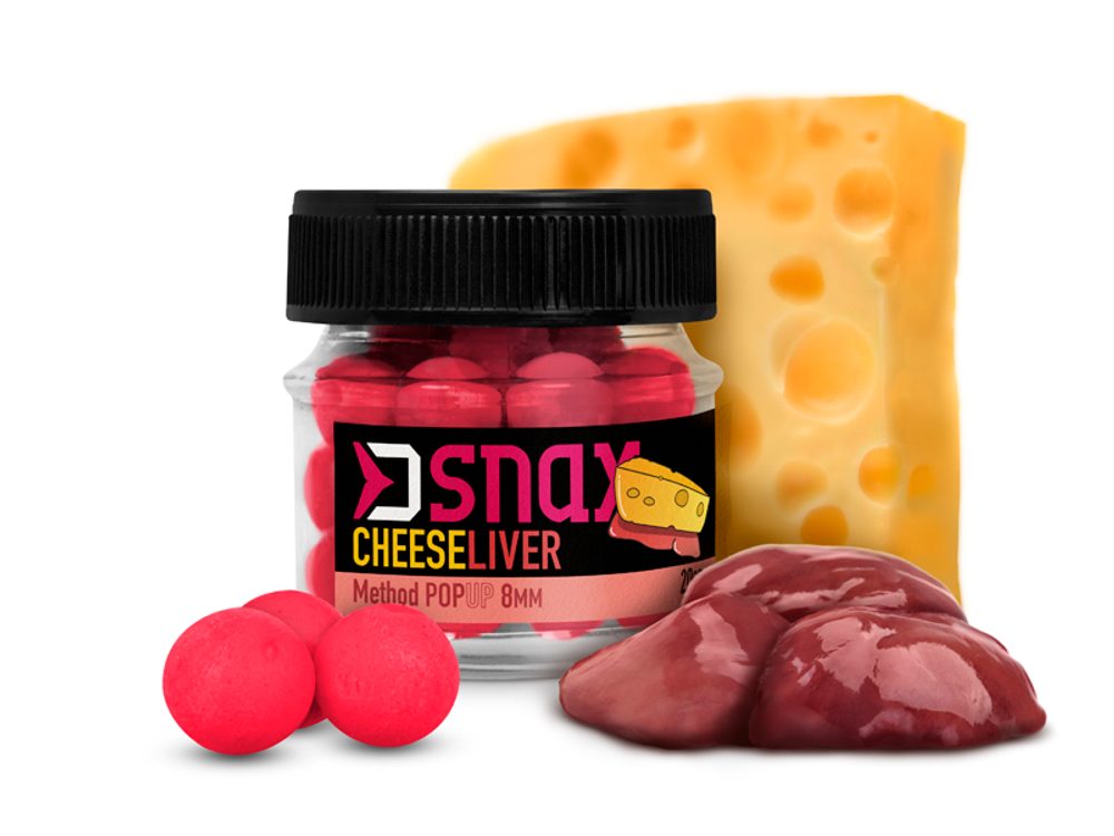 E-shop Delphin Plovoucí nástraha D Snax Pop Sýr-Játra 20g - 5,5mm,Delphin Plovoucí nástraha D Snax Pop Sýr-Játra 20g - 5,5mm