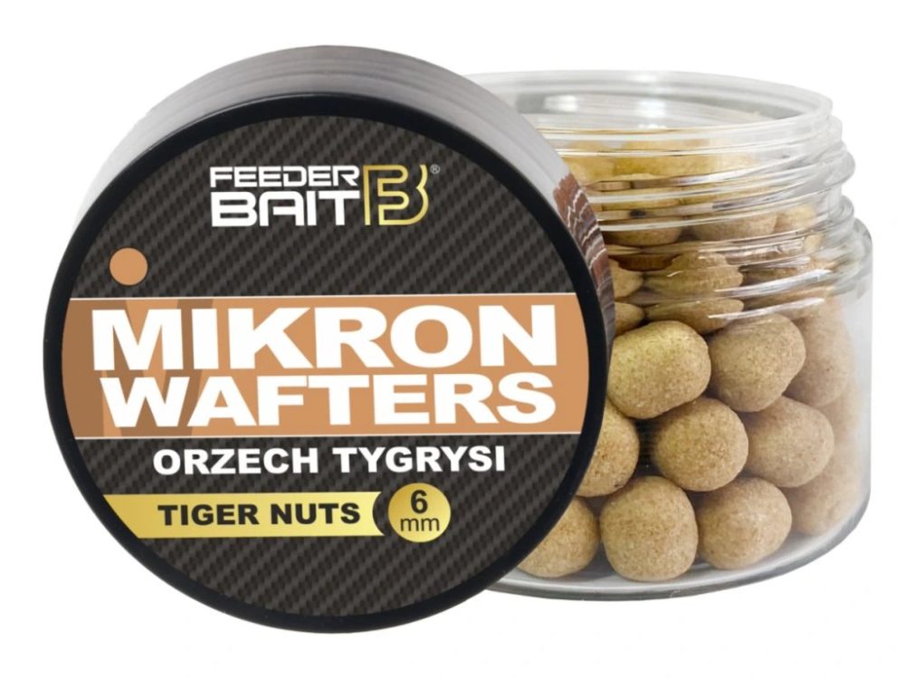 E-shop FeederBait Mikron Wafters 4x6mm 25ml - Tygří ořech,FeederBait Mikron Wafters 4x6mm 25ml - Tygří ořech