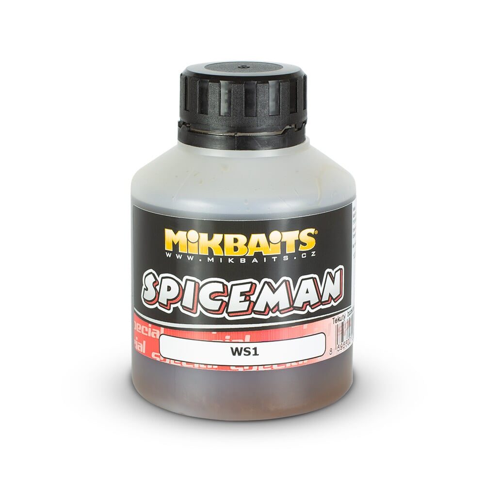 E-shop Mikbaits Booster Spiceman WS1 Citrus 250ml,Mikbaits Booster Spiceman WS1 Citrus 250ml