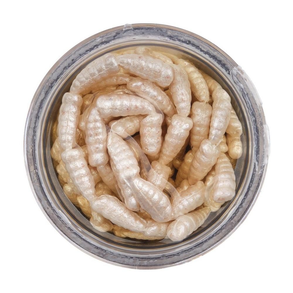 E-shop Berkley Červi Gulp! Alive! Waxies - White,Berkley Červi Gulp! Alive! Waxies - White