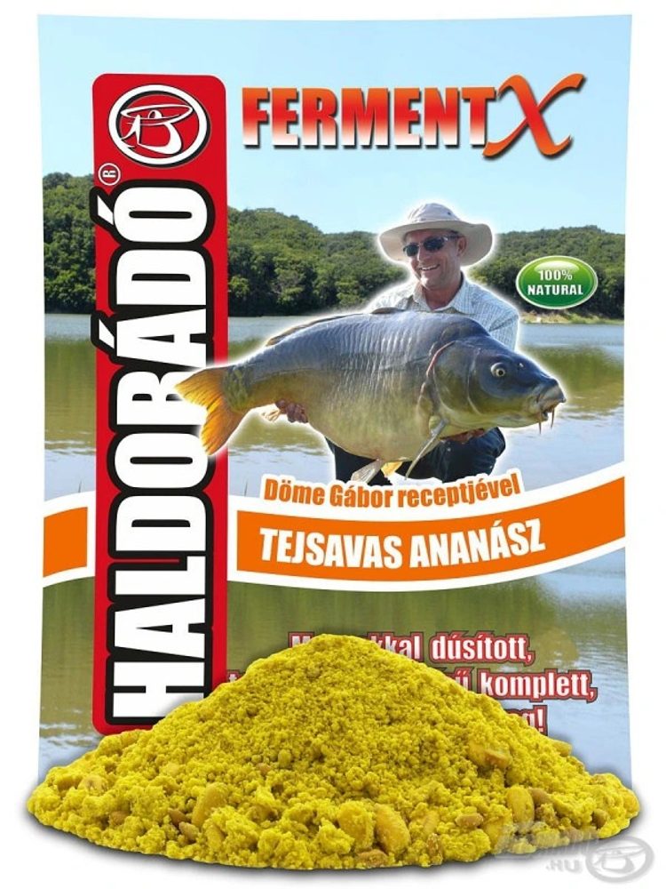E-shop Haldorádó Vnadící směs FermentX/Syrovátka 900g - Broskev,Haldorádó Vnadící směs FermentX/Syrovátka 900g - Broskev
