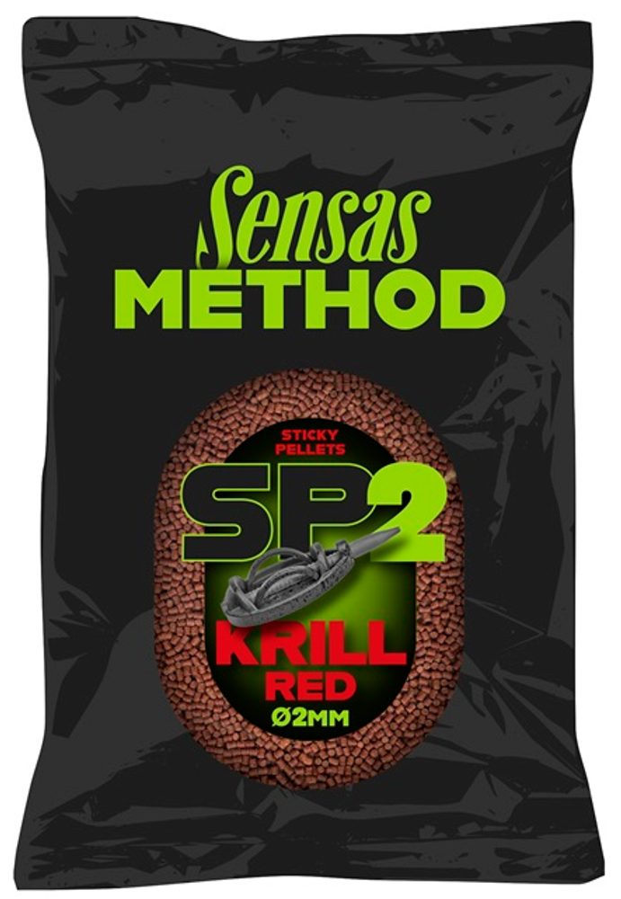 E-shop Sensas Pelety Sticky Pellets 2mm 650g - Krill,Sensas Pelety Sticky Pellets 2mm 650g - Krill