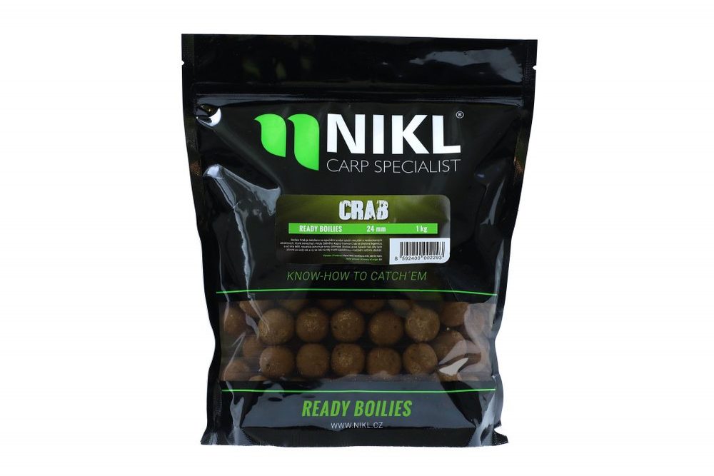 Fotografie Nikl Boilies Crab - 20mm 250g