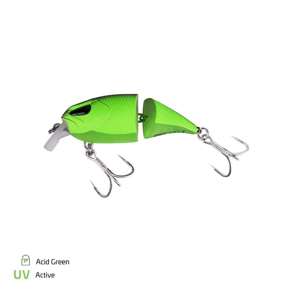 Zeck Wobler Cat Crank 7,5 cm 3 m F - Acid Green