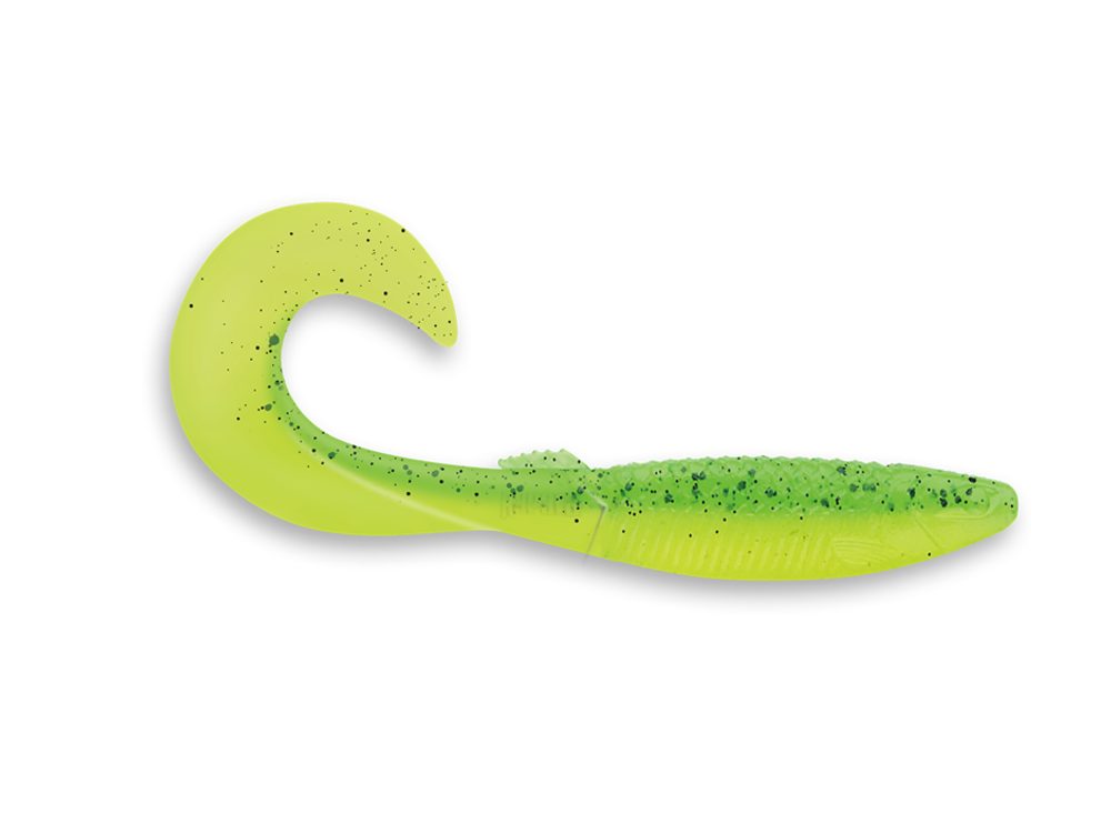 E-shop Rapala Gumová nástraha CrushCity The Curl 3'' 9,2cm 4g 8ks - Lime Chartreuse / LCH,Rapala Gumová nástraha CrushCity The Curl 3'' 9,2cm 4g 8ks - Lime C