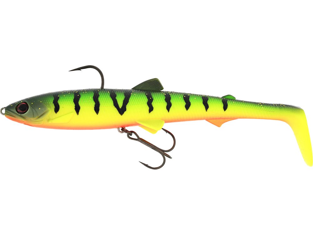 E-shop Westin Gumová nástraha BullTeez Shadtail R2F Tiger Perch - 18cm 70g,Westin Gumová nástraha BullTeez Shadtail R2F Tiger Perch - 18cm 70g