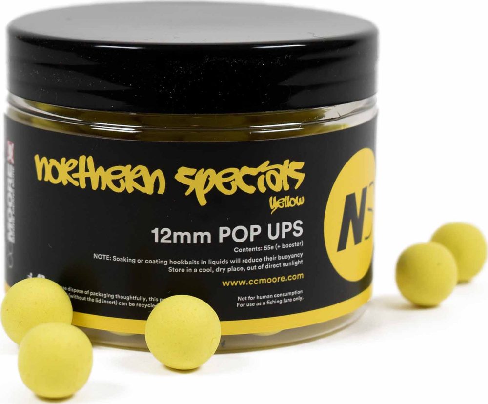 E-shop CC Moore Plovoucí boilie NS1 Pop Ups Yellow - 12mm 55ks,CC Moore Plovoucí boilie NS1 Pop Ups Yellow - 12mm 55ks