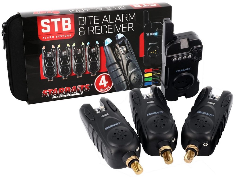 E-shop Starbaits Sada signalizátorů STB Bite 3+1,Starbaits Sada signalizátorů STB Bite 3+1