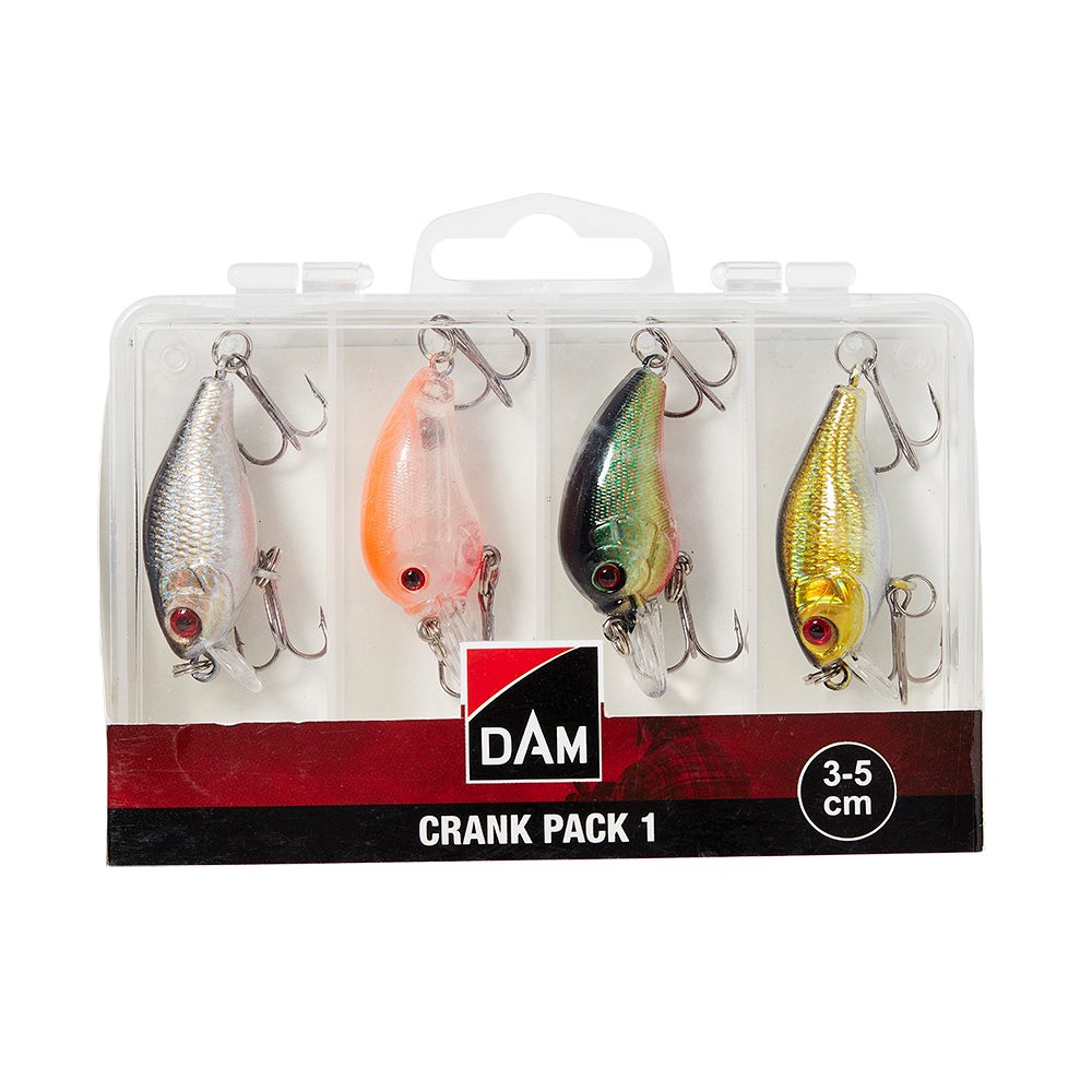 E-shop DAM Sada wobleru Crank Pack 4ks,DAM Sada wobleru Crank Pack 4ks