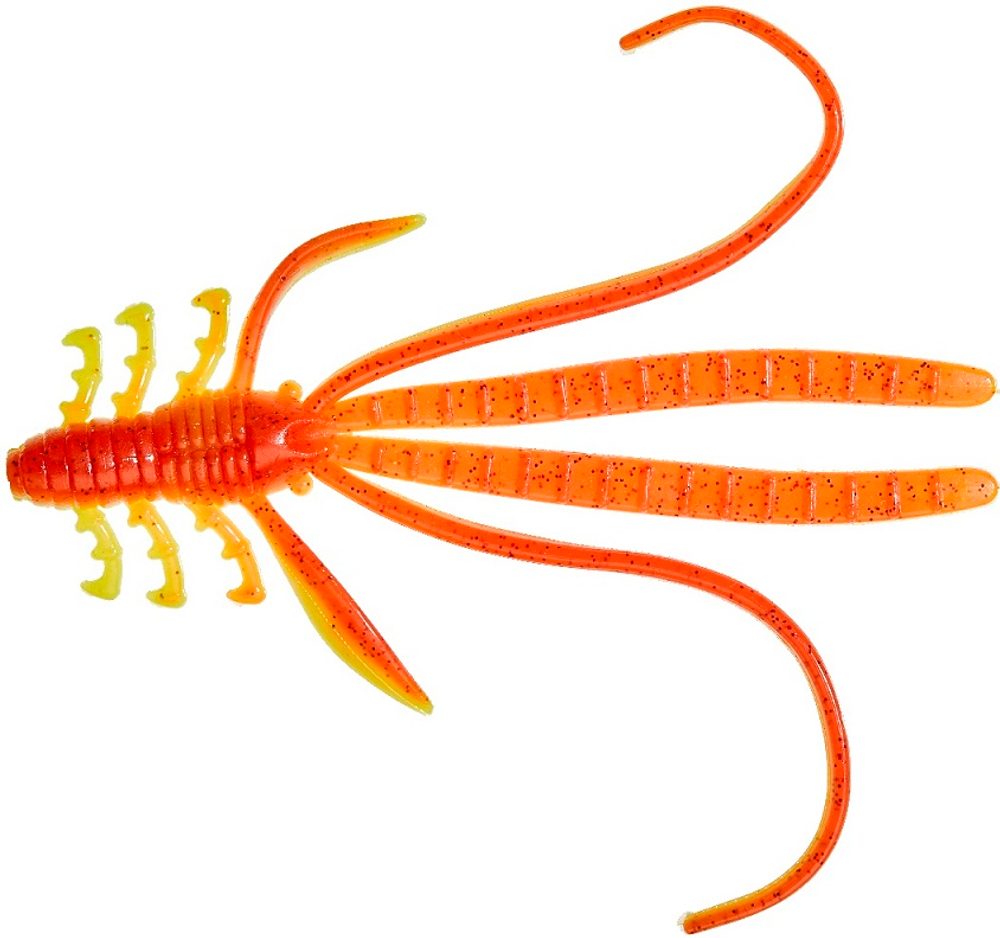 E-shop Gunki Gumová nástraha Nymfy Naiad Orange Chicken - 10cm 5ks,Gunki Gumová nástraha Nymfy Naiad Orange Chicken - 10cm 5ks