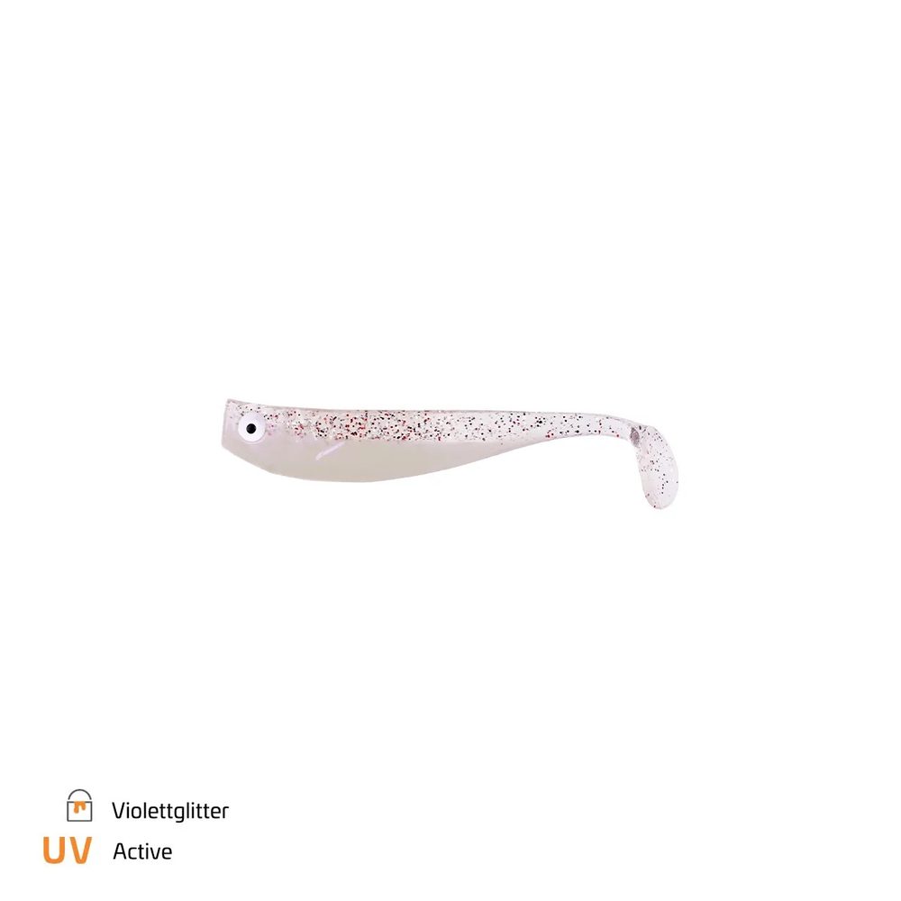 E-shop Zeck Gumová nástraha Zander Gummi 9cm - Violett Glitter,Zeck Gumová nástraha Zander Gummi 9cm - Violett Glitter