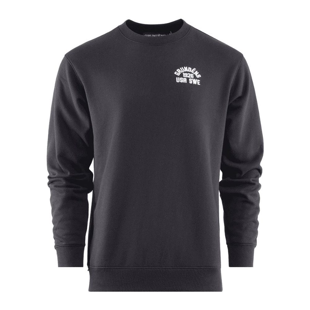 Grundéns Rybářská Mikina 1926 Crew Sweatshirt Black - XXXL