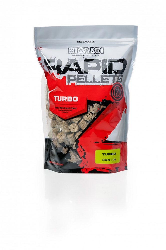 Mivardi Pelety Rapid Turbo 1kg - 20mm