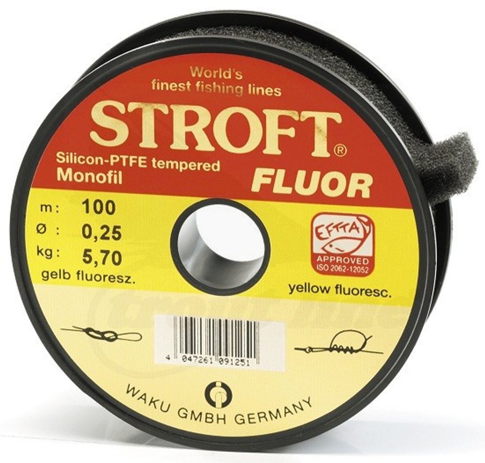 E-shop Stroft Vlasec Color Yellow-fluoro 100m - 0,25mm 5,7kg