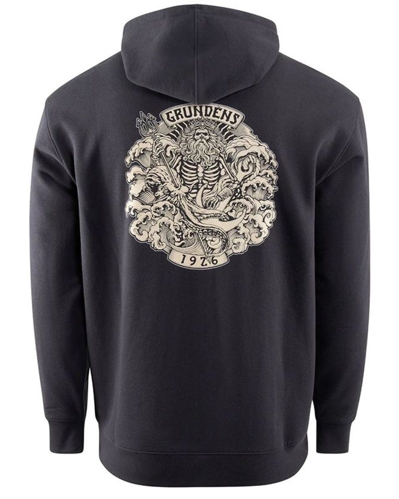 Grundéns Rybářská Mikina Aegir FZ Hoodie Black - M