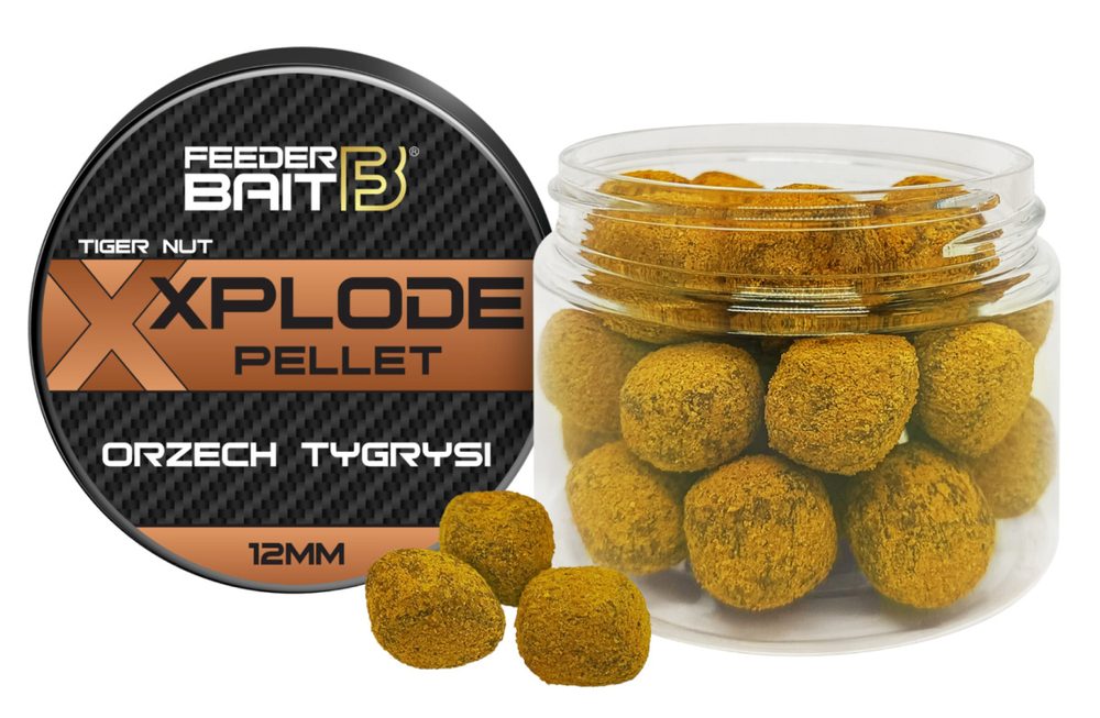 FeederBait Xplode Pop-Up Pellet 12mm 90ml - Tygří ořech,FeederBait Xplode Pop-Up Pellet 12mm 90ml - Tygří ořech