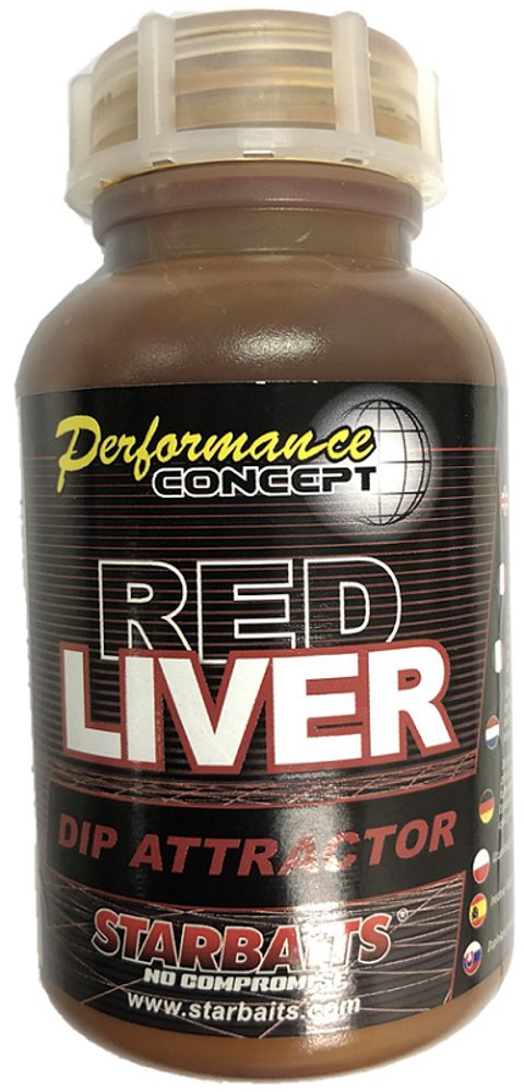 E-shop Starbaits Dip Concept 200ml - Red Liver,Starbaits Dip Concept 200ml - Red Liver