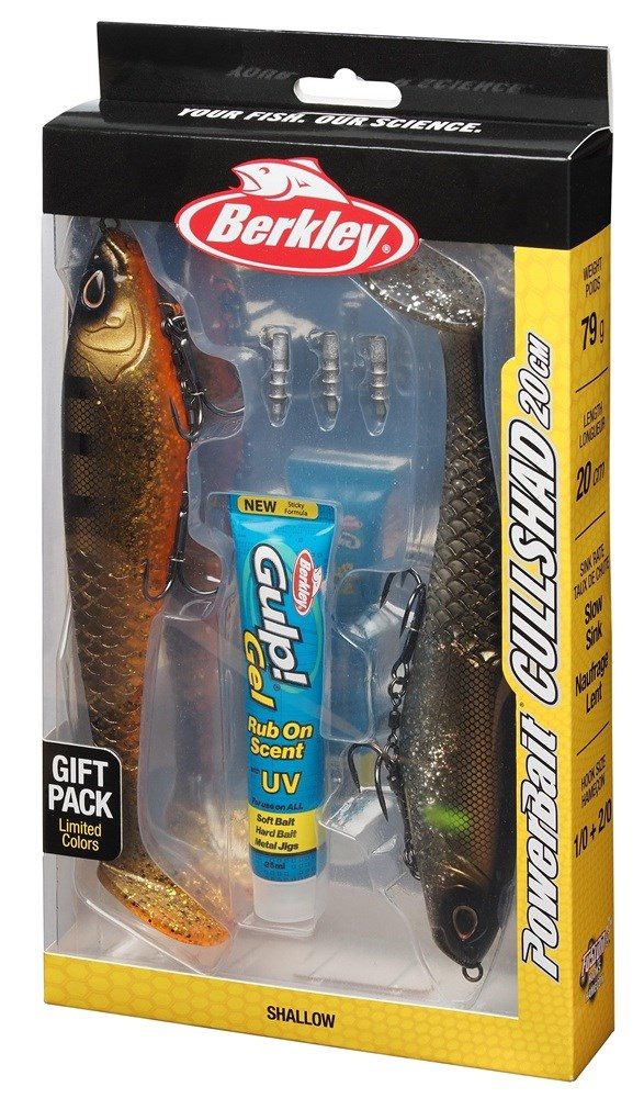 E-shop Berkley Dárkový set Cullshad Limited Edition Gift Pack 20cm 79g,Berkley Dárkový set Cullshad Limited Edition Gift Pack 20cm 79g