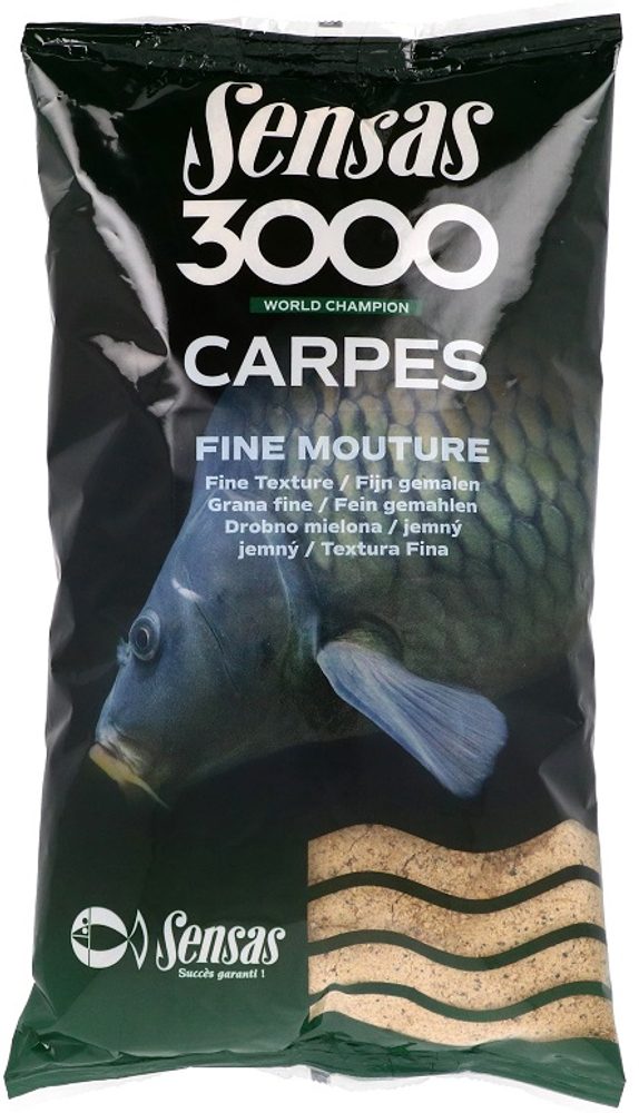 E-shop Sensas Krmítková směs 3000 Classic 1kg - Kapr jemný,Sensas Krmítková směs 3000 Classic 1kg - Kapr jemný