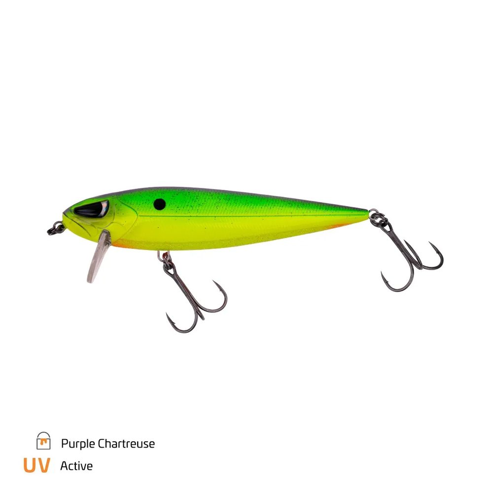 E-shop Zeck Wobler Dundee 13,5 cm / 1m SP - Purple Chartreuse,Zeck Wobler Dundee 13,5 cm / 1m SP - Purple Chartreuse