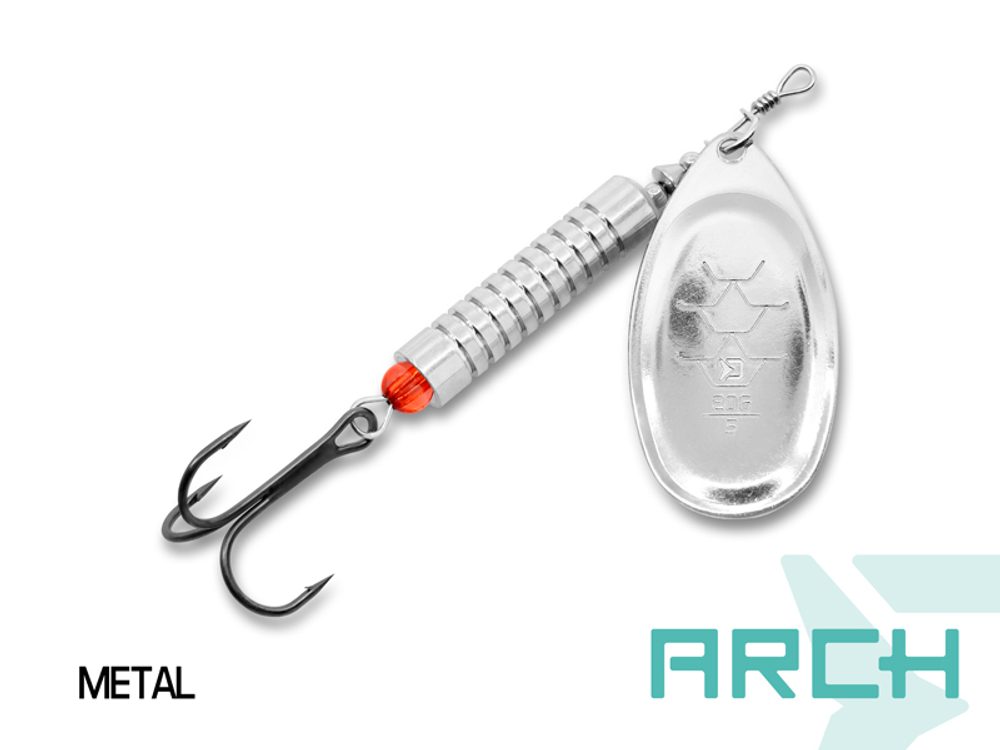E-shop Delphin Třpytka Arch Metal - 10g vel.3,Delphin Třpytka Arch Metal - 10g vel.3