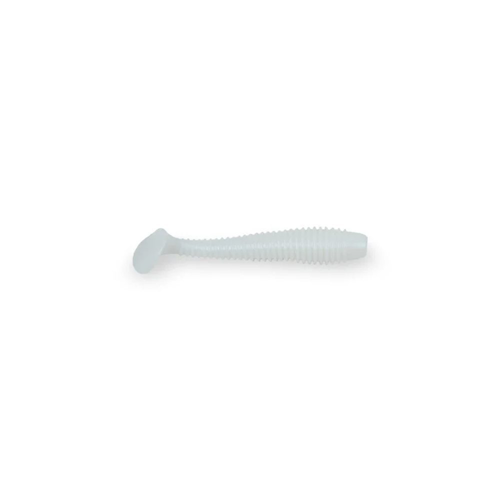 Yaccuza Gumová nástraha Groover fish UV White - 6,5cm 2,6g 10ks