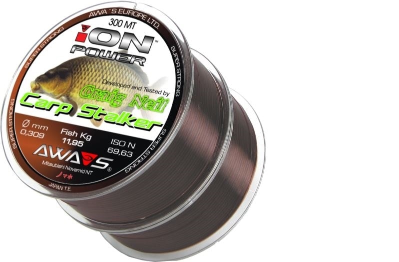 E-shop Awa-S Vlasec Ion Power Carp Stalker 2x300m - 0,26mm,Awa-S Vlasec Ion Power Carp Stalker 2x300m - 0,26mm