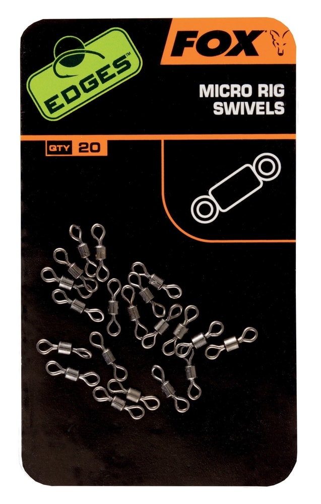 E-shop Fox Malé obratlíky Edges Micro Rig Swivels 20ks,Fox Malé obratlíky Edges Micro Rig Swivels 20ks