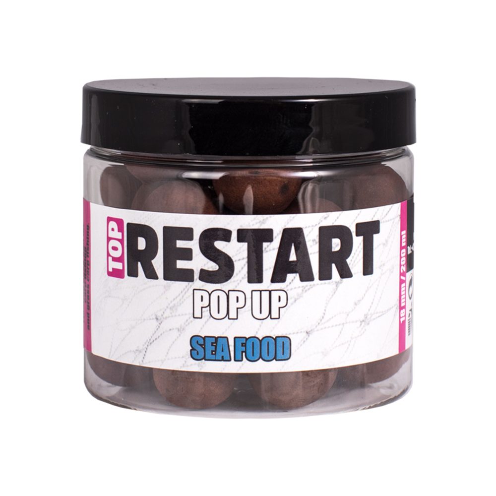 E-shop LK Baits Pop-up Top ReStart Sea Food - 18mm 200ml,LK Baits Pop-up Top ReStart Sea Food - 18mm 200ml