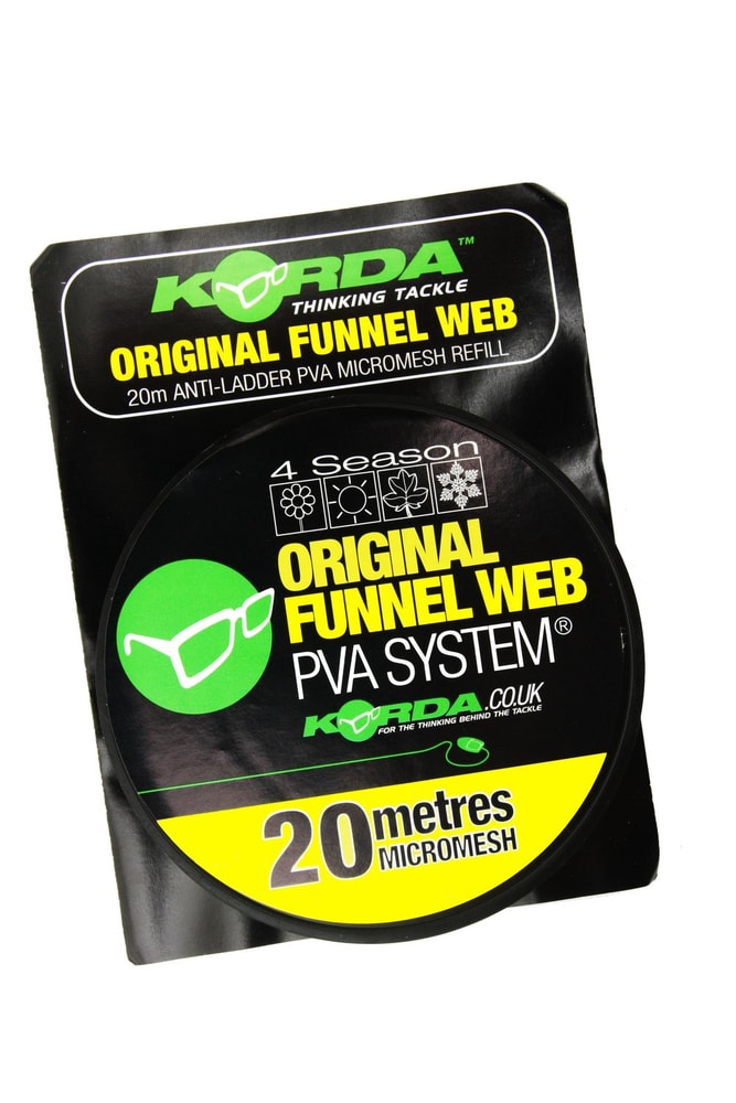 Fotografie Korda PVA náhradní punčocha Funnel Web Hexmesh Refill 20m