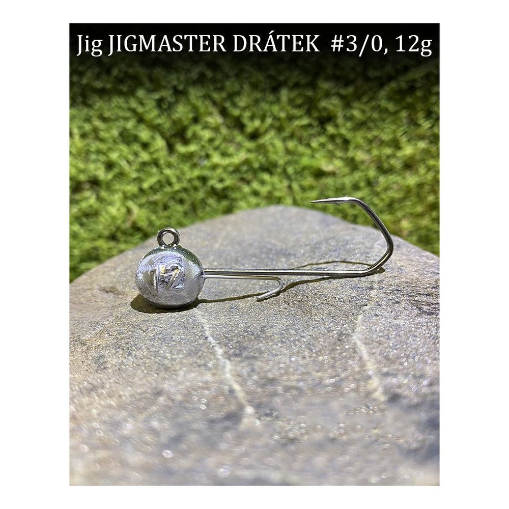 E-shop Jigovky Jigové hlavičky Jigmaster Drátek vel.3/0 5ks - 14g,Jigovky Jigové hlavičky Jigmaster Drátek vel.3/0 5ks - 14g