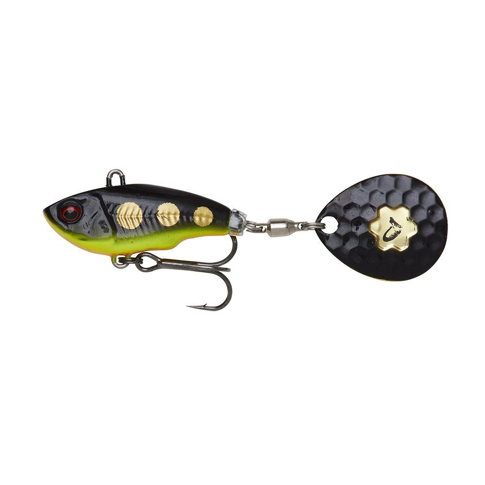 E-shop Savage Gear Tail Spinner Fat Tail Spin Sinking Black Magic - 5,5cm 9g,Savage Gear Tail Spinner Fat Tail Spin Sinking Black Magic - 5,5cm 9g