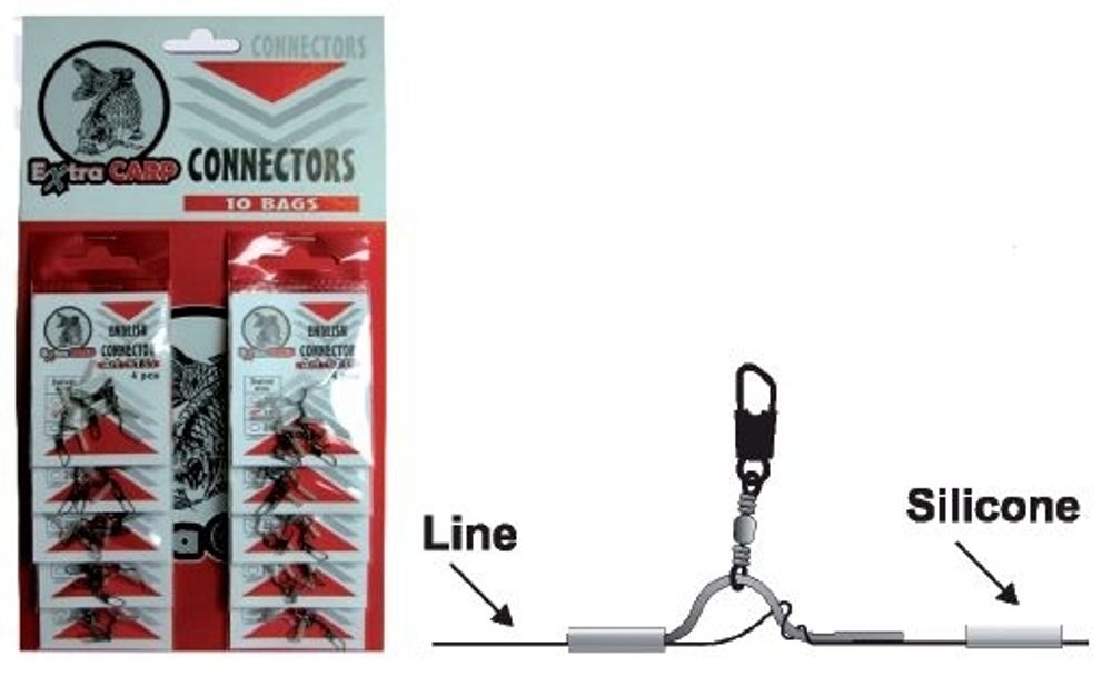 Filfishing Konektor na anglický splávek 4ks,Filfishing Konektor na anglický splávek 4ks