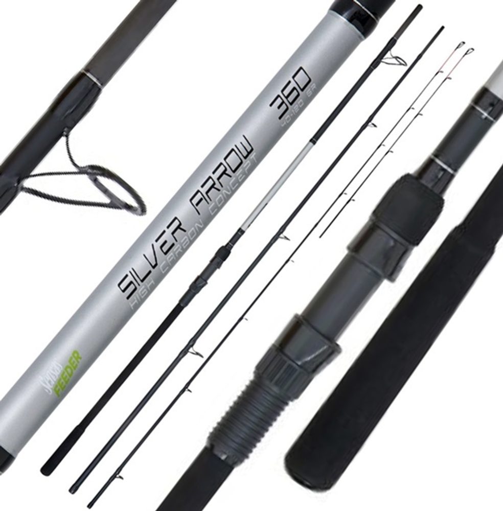 E-shop Sensas Prut Silver Arrow Feeder 3,6m MH 30-80g,Sensas Prut Silver Arrow Feeder 3,6m MH 30-80g