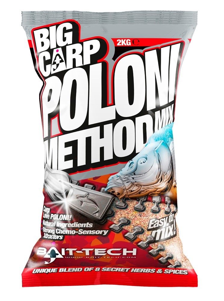 Bait-Tech Krmítková směs Big Carp Method Mix Poloni 2kg