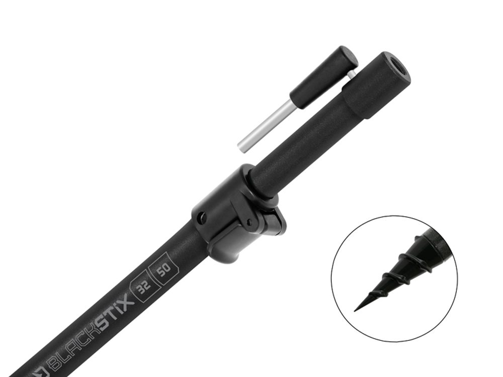 E-shop Delphin Vidlička BlackStix - 110-180cm,Delphin Vidlička BlackStix - 110-180cm