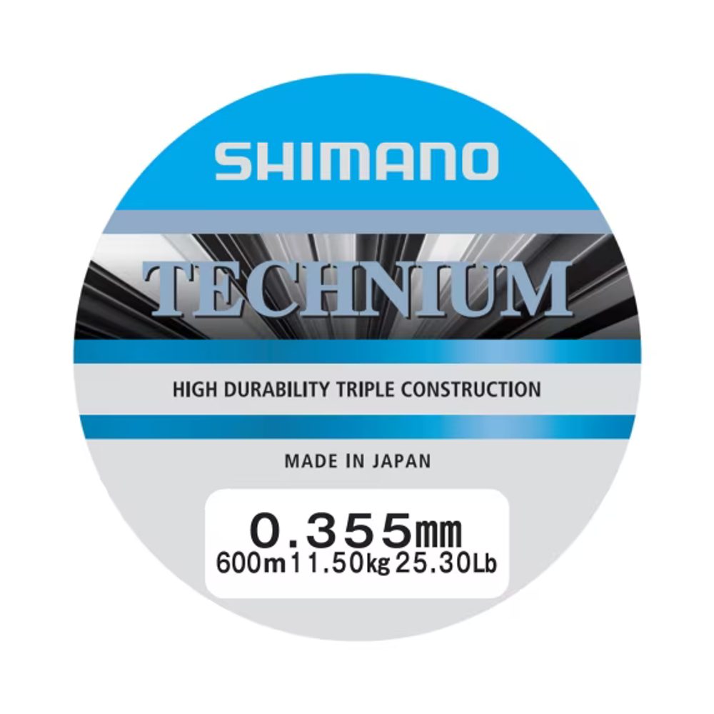 Shimano Vlasec Line Technium A Mono Grey - 0,355mm 11,5kg 600m