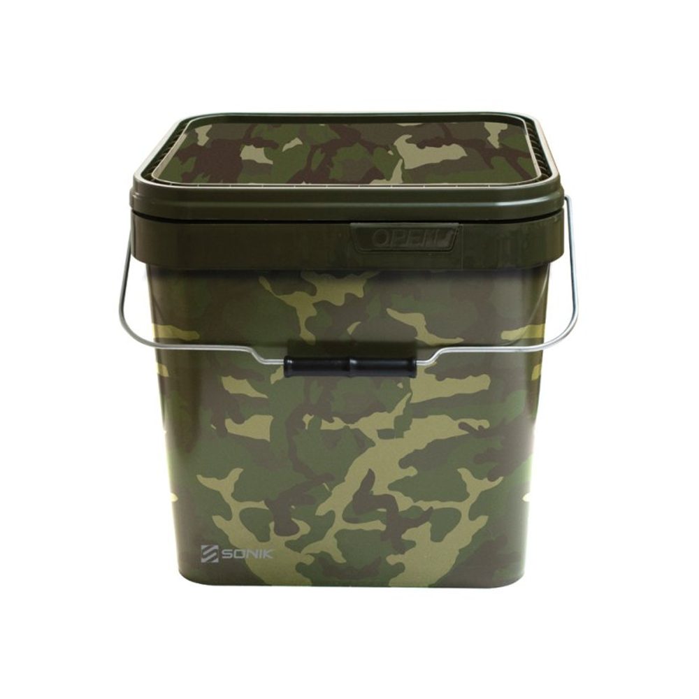 Fotografie Sonik Kbelík Camo Square Bucket 17l