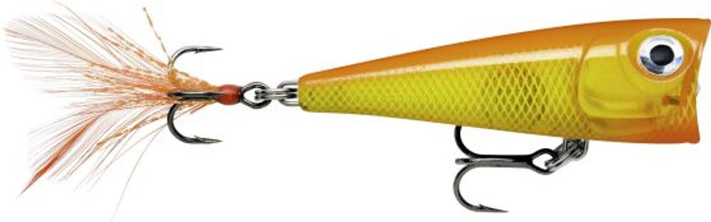 Rapala Wobler X-Light Pop Gold Fluorescent Red,Rapala Wobler X-Light Pop Gold Fluorescent Red