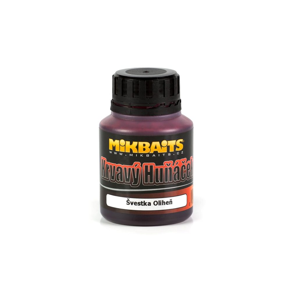 E-shop Mikbaits Dip Krvavý Huňáček 125ml - Jahoda exclusive,Mikbaits Dip Krvavý Huňáček 125ml - Jahoda exclusive