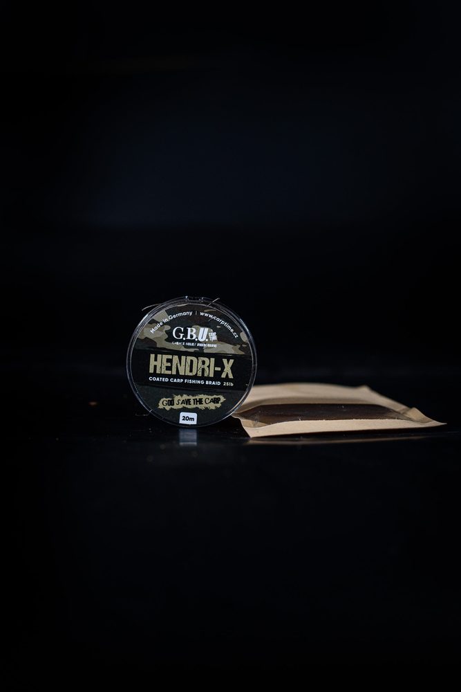 E-shop G.B.U. Potahovaná šňůrka HENDRI-X 25lb 20m,G.B.U. Potahovaná šňůrka HENDRI-X 25lb 20m
