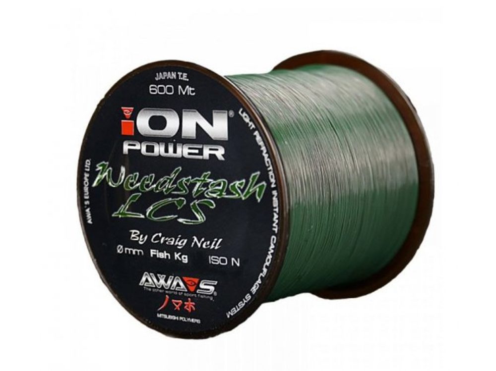 E-shop Awa-S Vlasec Ion Power Weedstash LCS 600m - 0,234mm,Awa-S Vlasec Ion Power Weedstash LCS 600m - 0,234mm