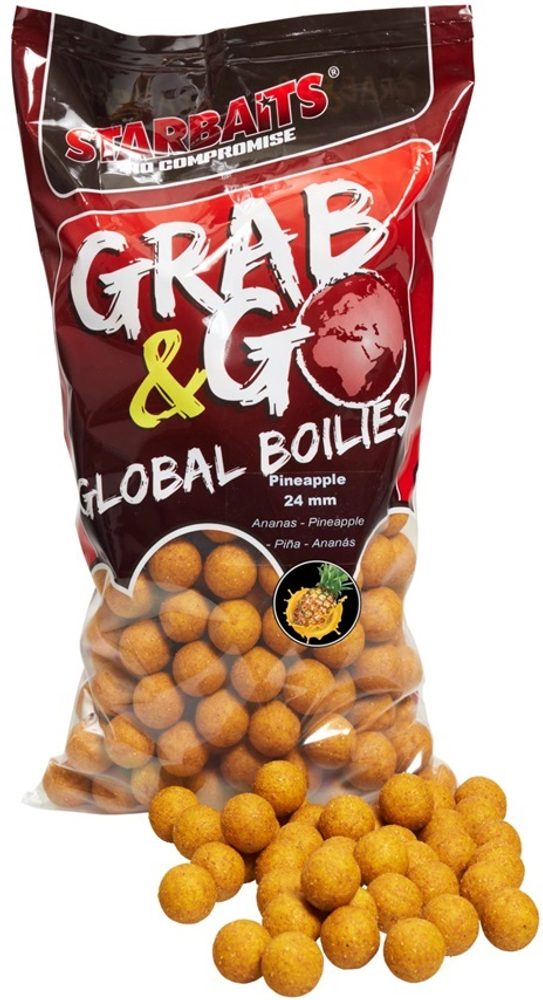 Starbaits Boilie Global Pineapple - 20mm 2,5kg