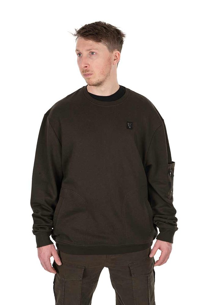 E-shop Fox Svetr LW Khaki Pullover,Fox Svetr LW Khaki Pullover