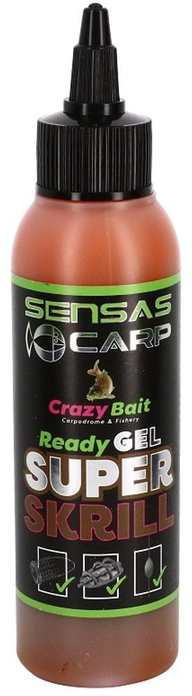 E-shop Sensas Gel Crazy 115ml - Super Krill (krill)