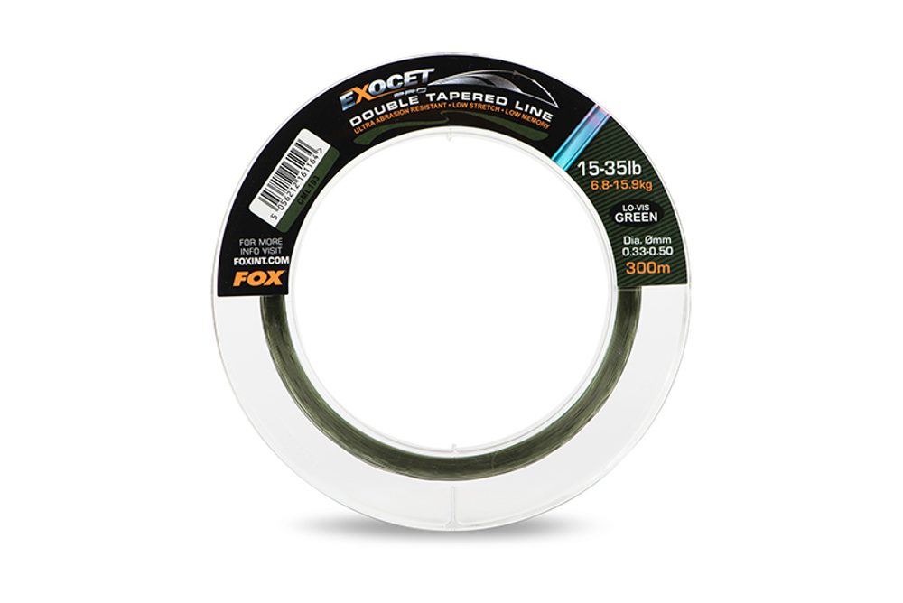 Fox Vlasec Exocet Pro Double Tapered Mainline 300m - 0,26mm - 0,50mm
