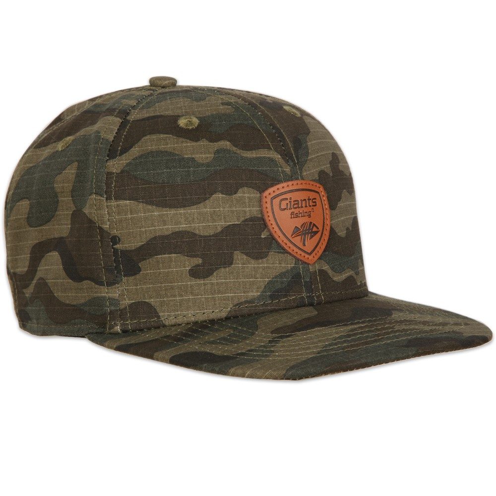 E-shop Giants Fishing Kšiltovka Flat Cap Full Camo