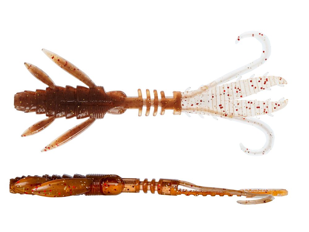 E-shop Westin Gumová nástraha CreCraw Ripplr Creaturebait Cinnamon Brandy - 9,5cm 4g 4ks,Westin Gumová nástraha CreCraw Ripplr Creaturebait Cinnamon Brandy